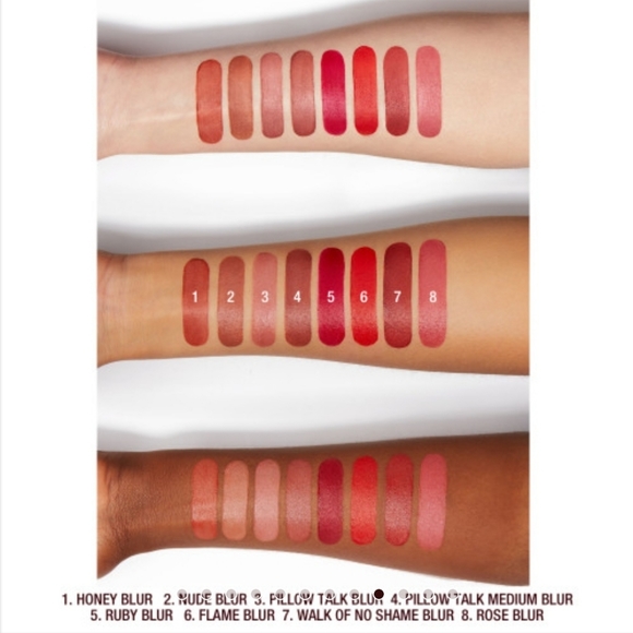 NEW- NEVER USED CHARLOTTE TILBURY AIRBRUSH FLAWLESS LIP BLUR - SHADE RUBY BLUR - Picture 3 of 6